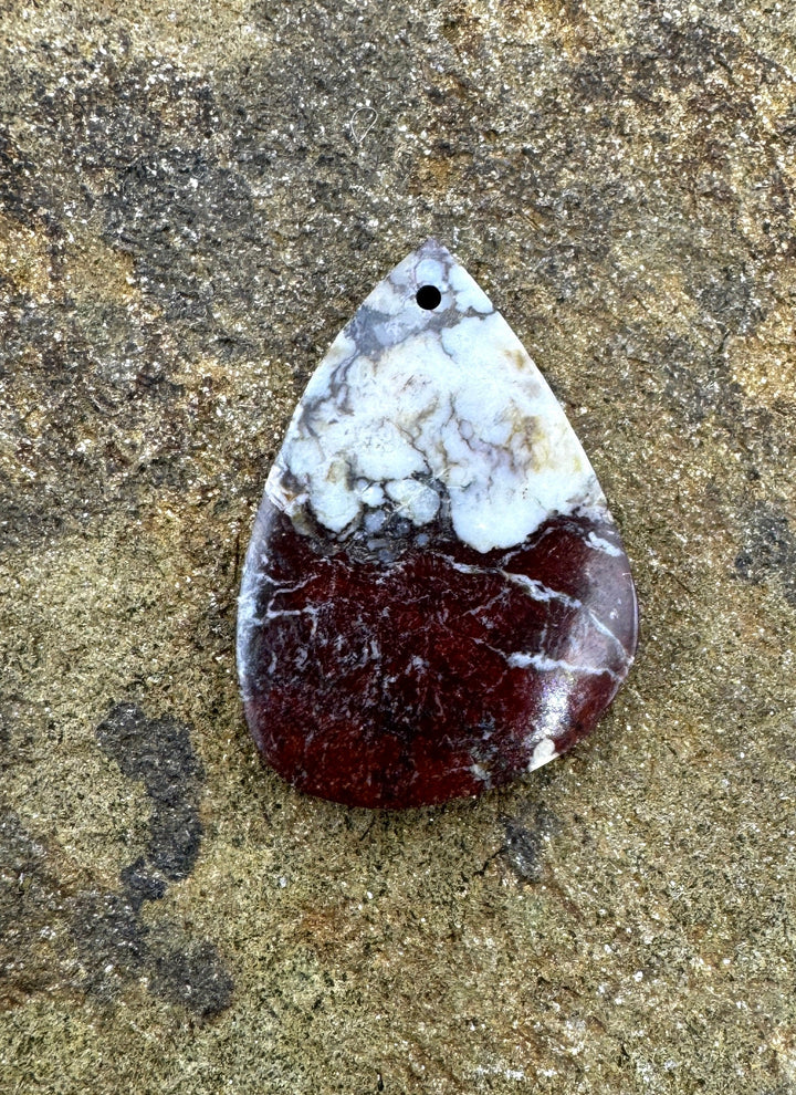 RARE Arizona Wild Horse Matching Focal Pendant Bead 20x24mm