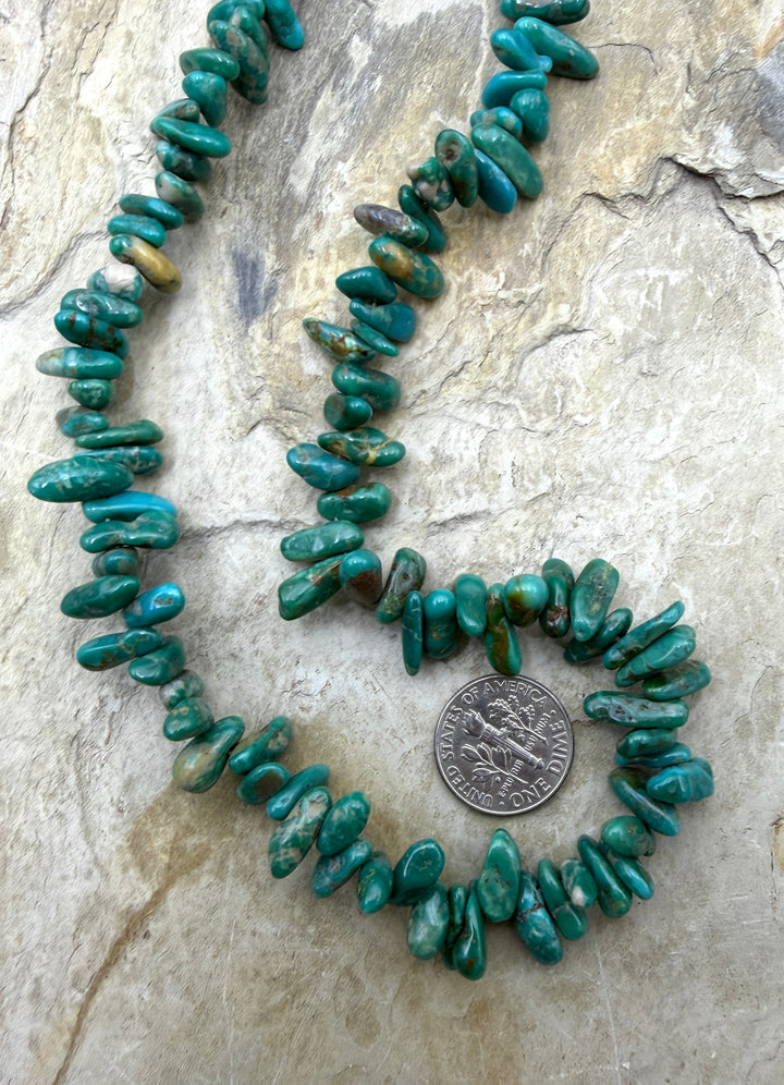 RARE Fox Turquoise (Nevada) Graduated 5x10-5x14mm Long