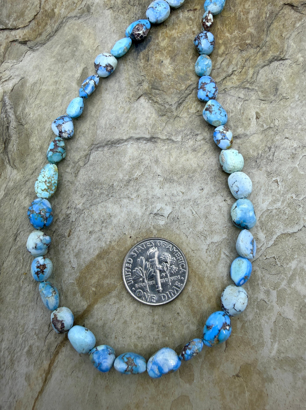 RARE Golden Hills Turquoise (Kazakhstan) 4x5-6x8mm