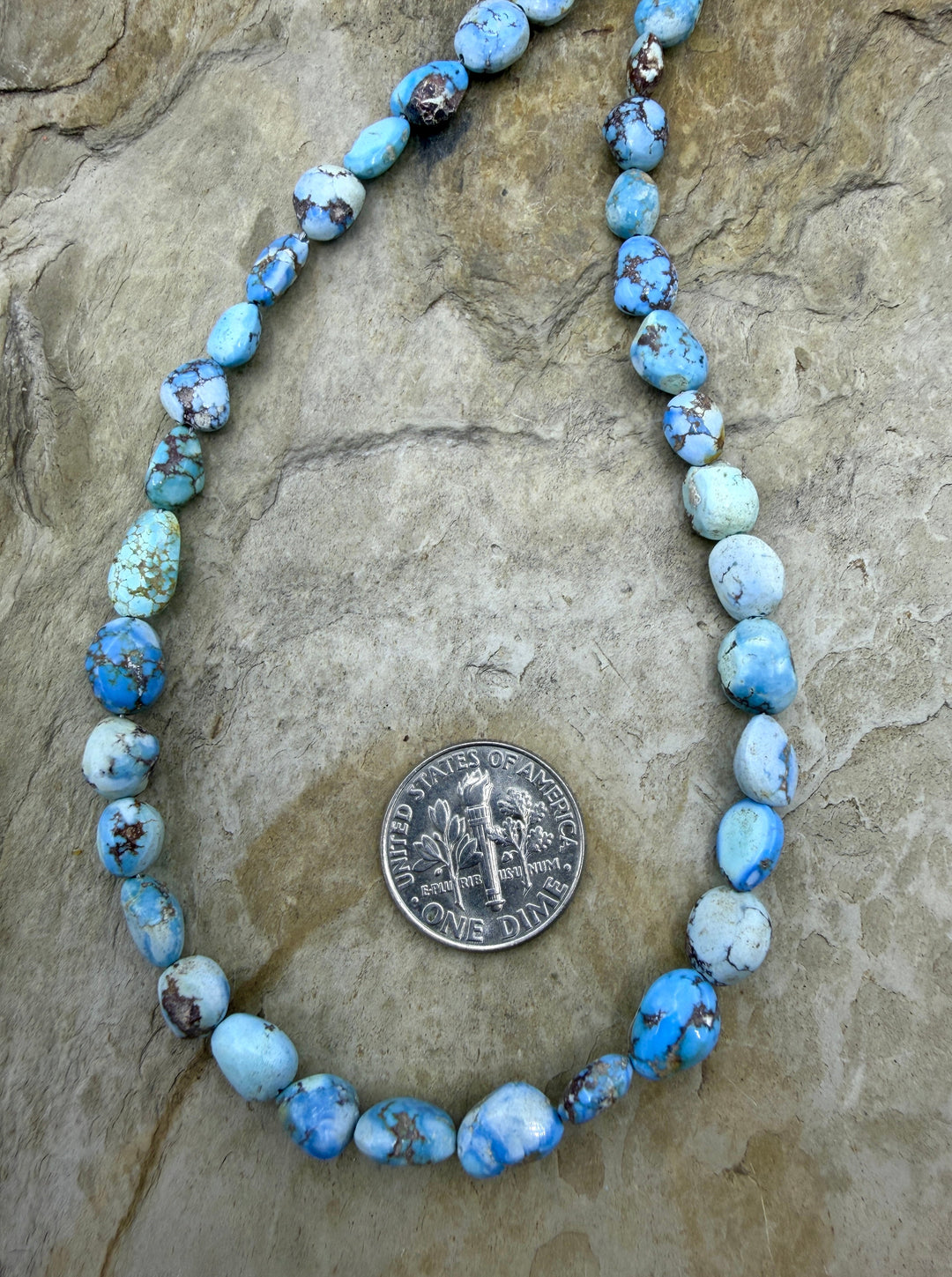 RARE Golden Hills Turquoise (Kazakhstan) 4x5-6x8mm