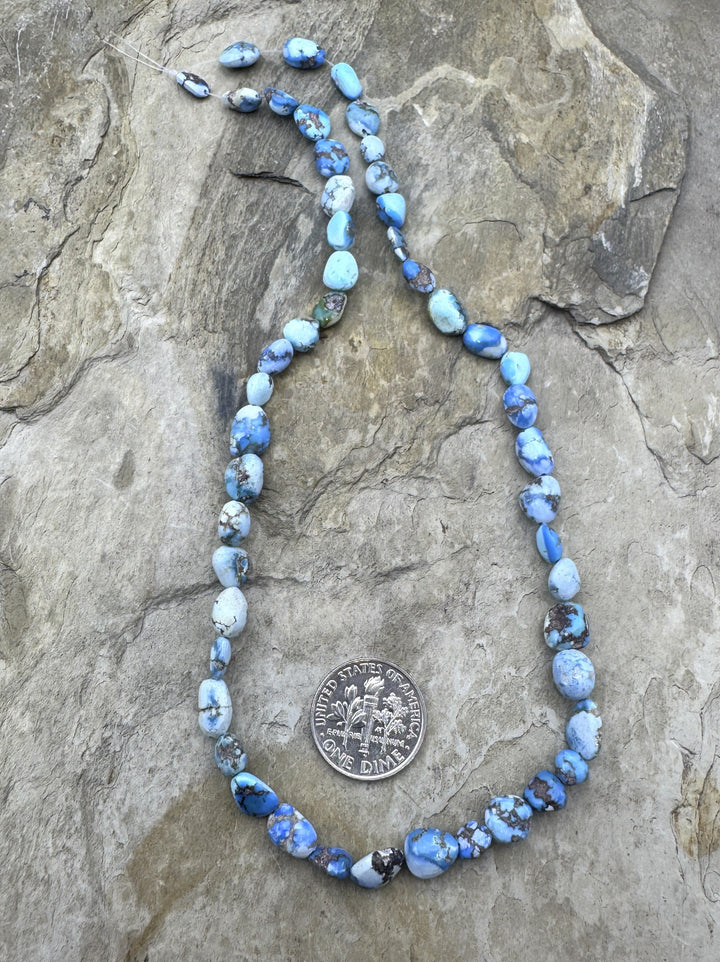 RARE Golden Hills Turquoise (Kazakhstan) 4x5-6x9mm