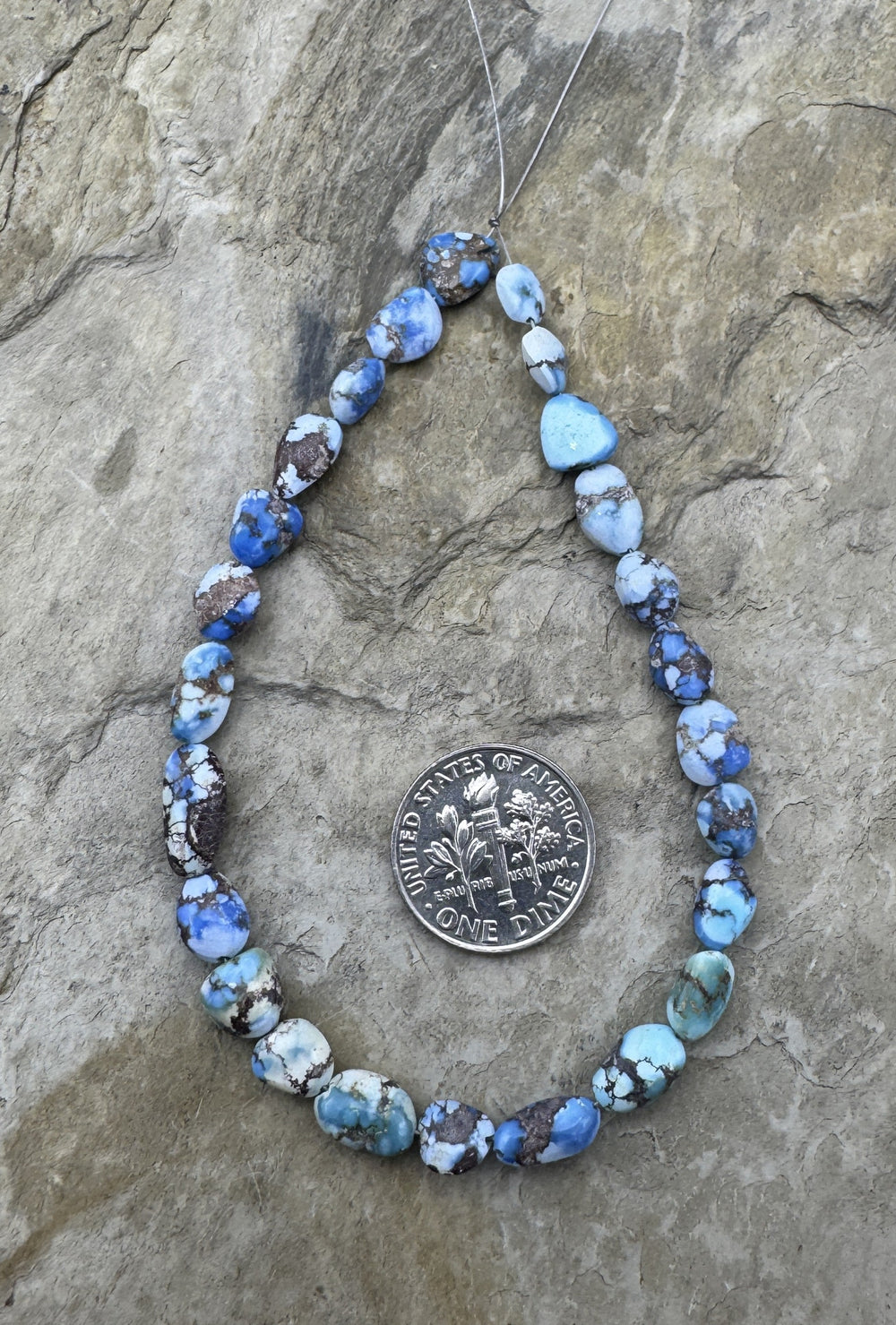 RARE Golden Hills Turquoise (Kazakhstan) 4x5mm-5x8mm