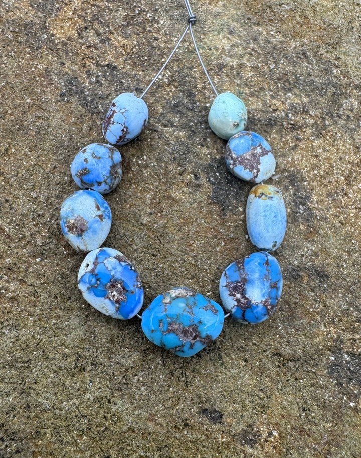 RARE Golden Hills Turquoise (Kazakhstan) 5-8mm Irregular