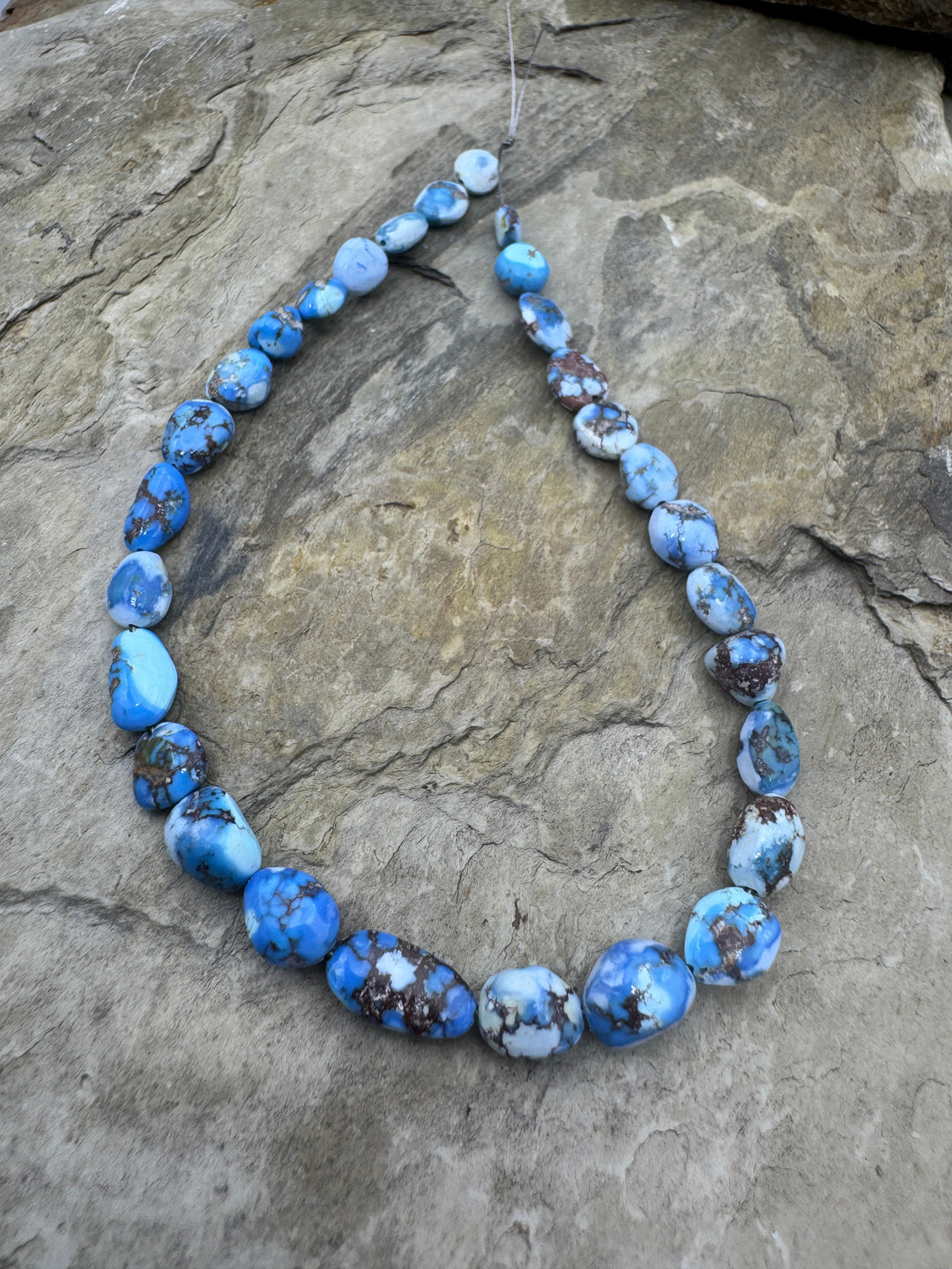 RARE Golden Hills Turquoise (Kazakhstan) 5mm-6x12mm