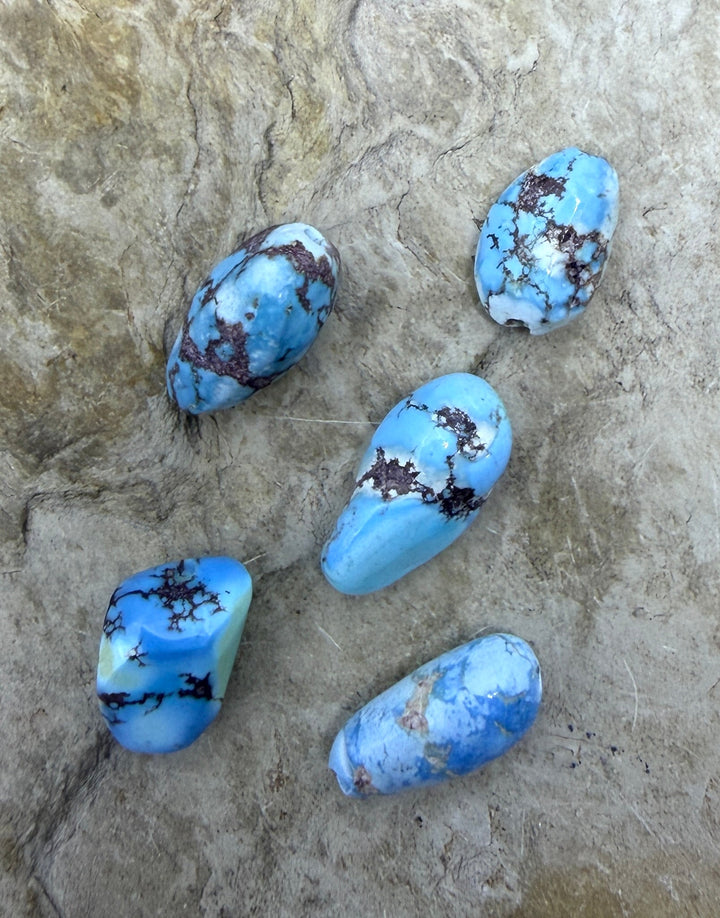 RARE Golden Hills Turquoise (Kazakhstan) Large Freeform