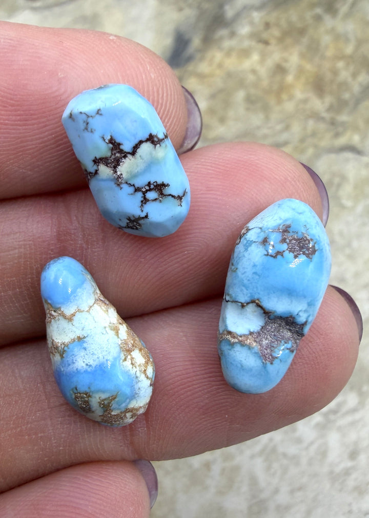 RARE Golden Hills Turquoise (Kazakhstan) Large Freeform