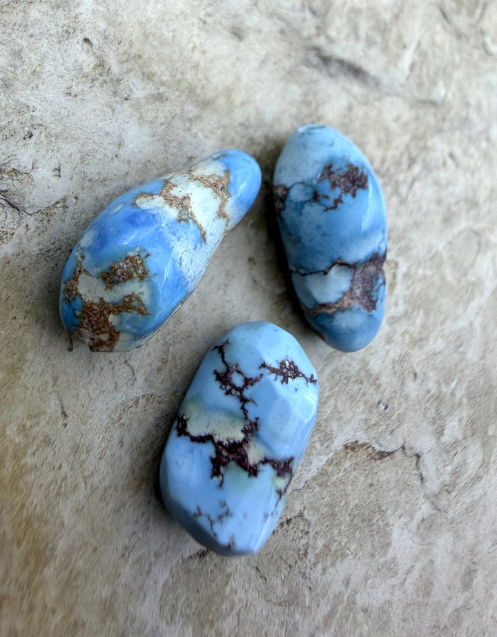 RARE Golden Hills Turquoise (Kazakhstan) Large Freeform