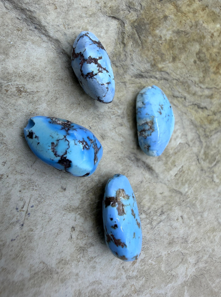 RARE Golden Hills Turquoise (Kazakhstan) Large Freeform