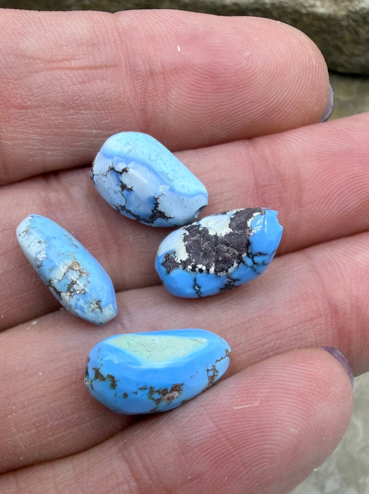 RARE Golden Hills Turquoise (Kazakhstan) Large Freeform