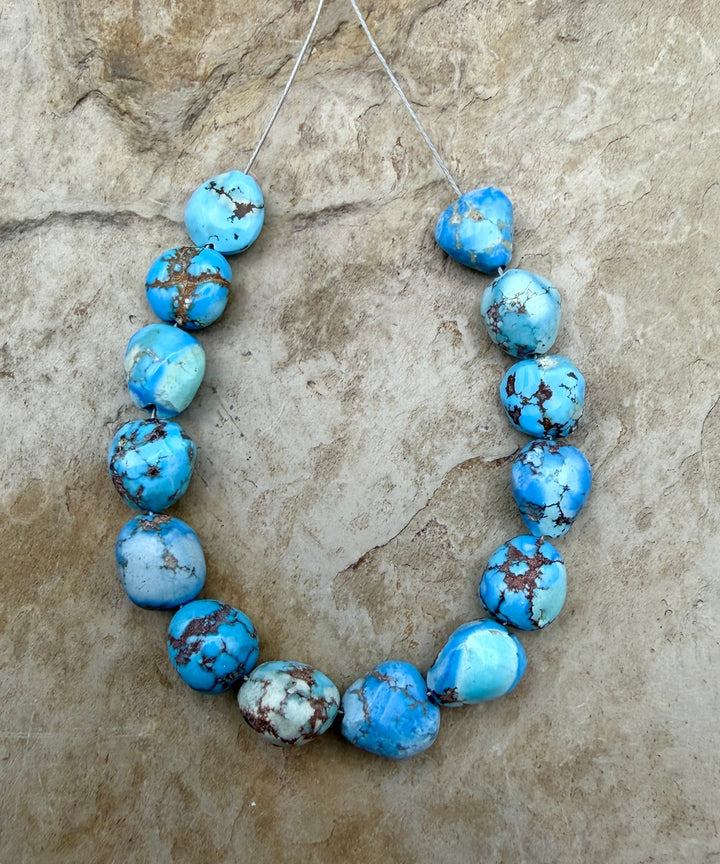 RARE Golden Hills Turquoise (Kazakhstan) Large Rounded