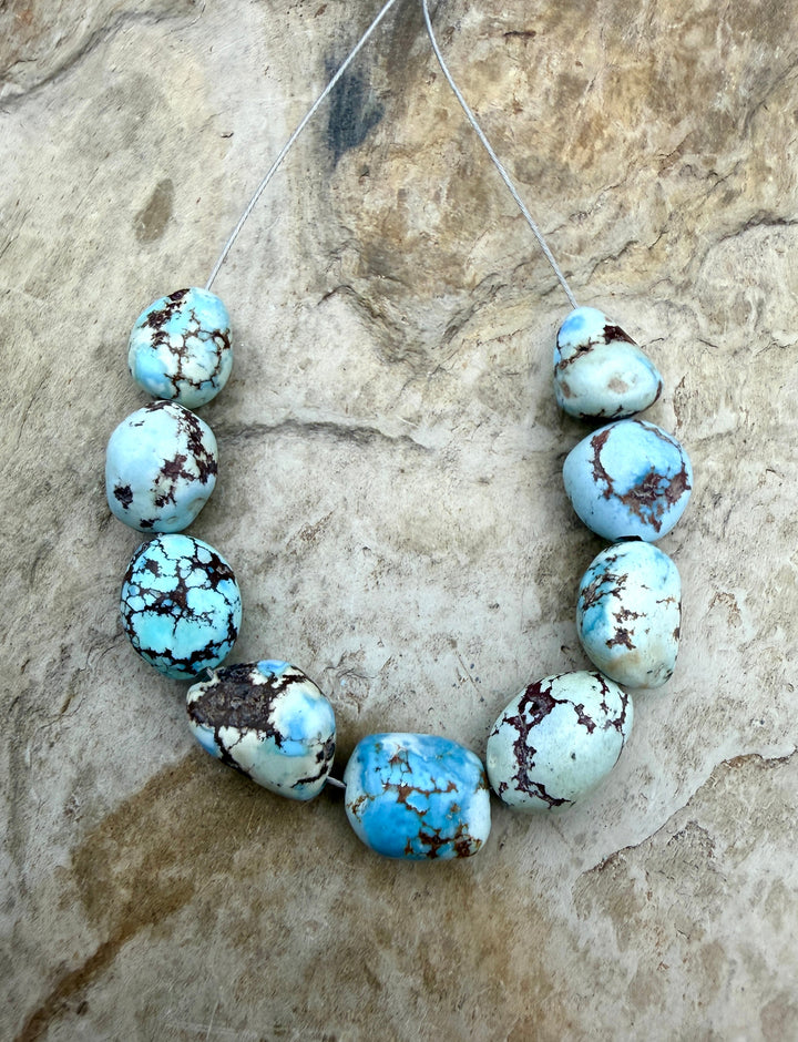 RARE Golden Hills Turquoise (Kazakhstan) Large Rounded
