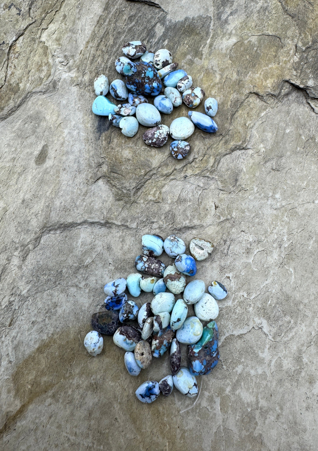 RARE Golden Hills Turquoise (Kazakhstan) LOT of Low Quality