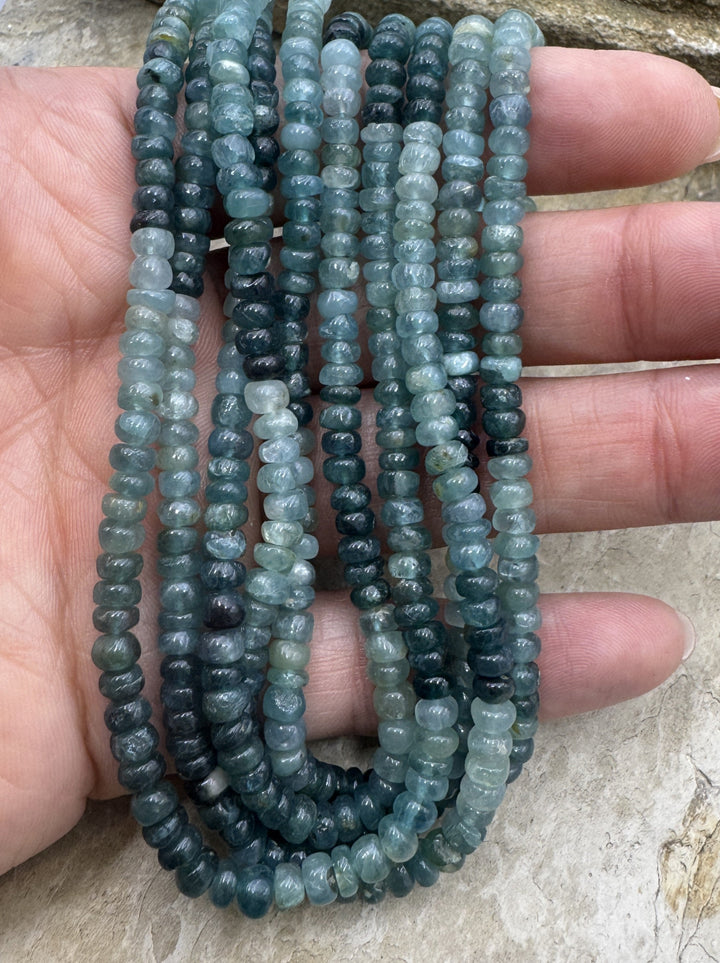 RARE Grandidrite (Madagascar) 5mm Rondelle Beads 14 inch