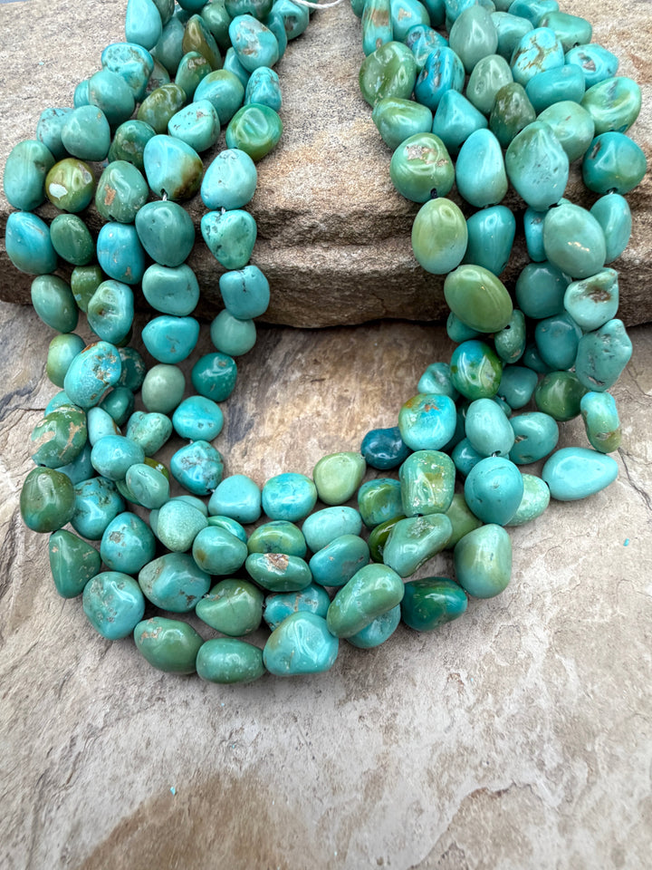 RARE Green Sleeping Beauty Turquoise (Arizona) 8-11mm
