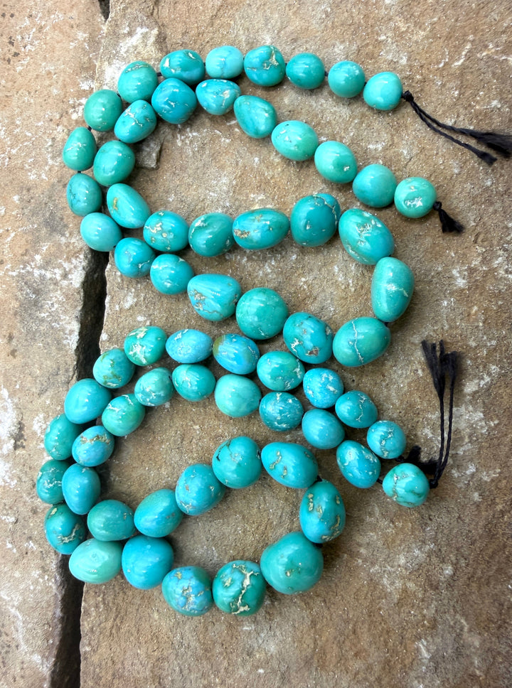 RARE Green Sleeping Beauty Turquoise (AZ) Graduated Nugget