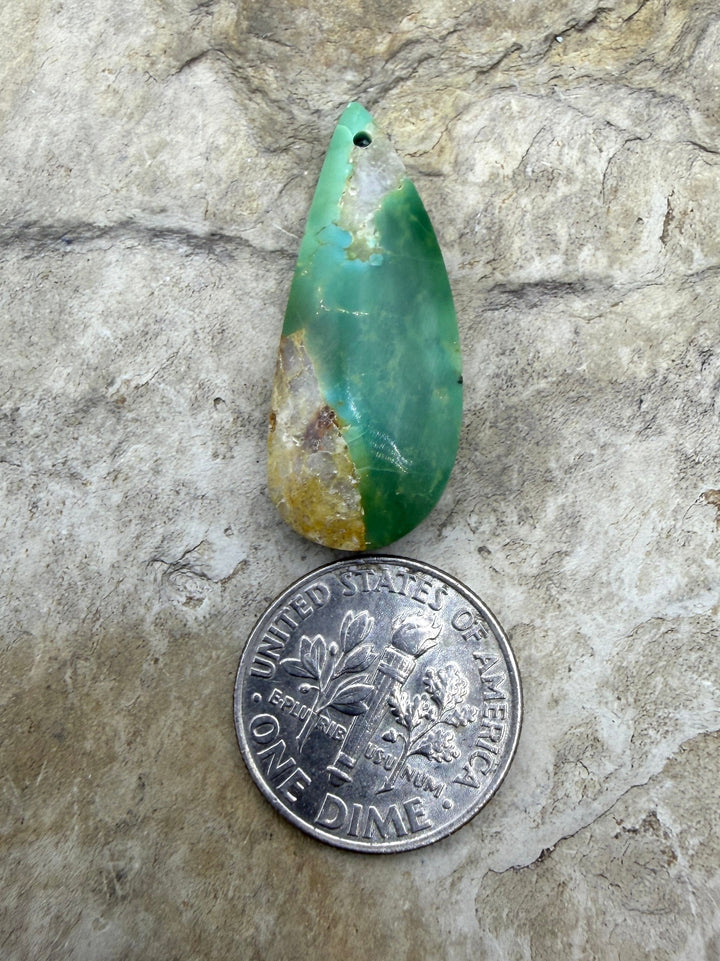 RARE Hardy Pit Kingman Turquoise (Arizona) Focal Pendant