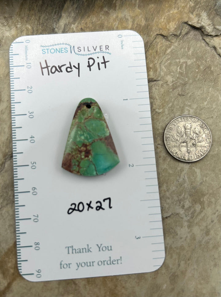RARE Hardy Pit Kingman Turquoise (Arizona) Focal Pendant