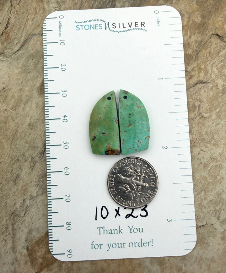RARE Hardy Pit Kingman Turquoise (Arizona) Matching Earring
