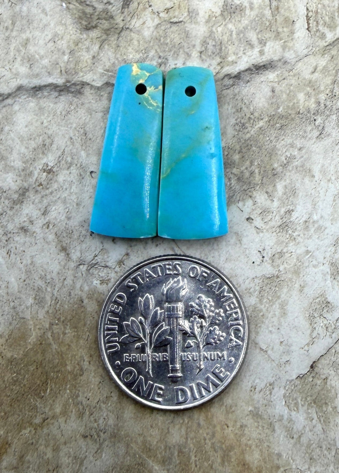 RARE Hardy Pit Kingman Turquoise (Arizona) Matching Earring