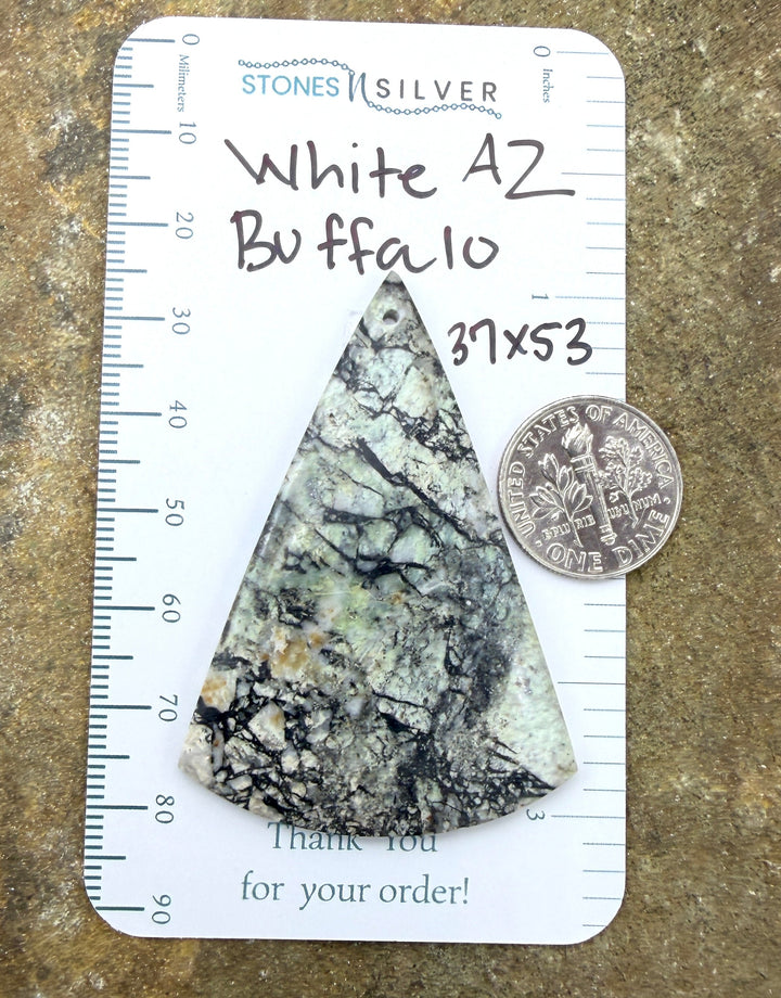 RARE High Quality Natural ’Green’ White Buffalo (Arizona)