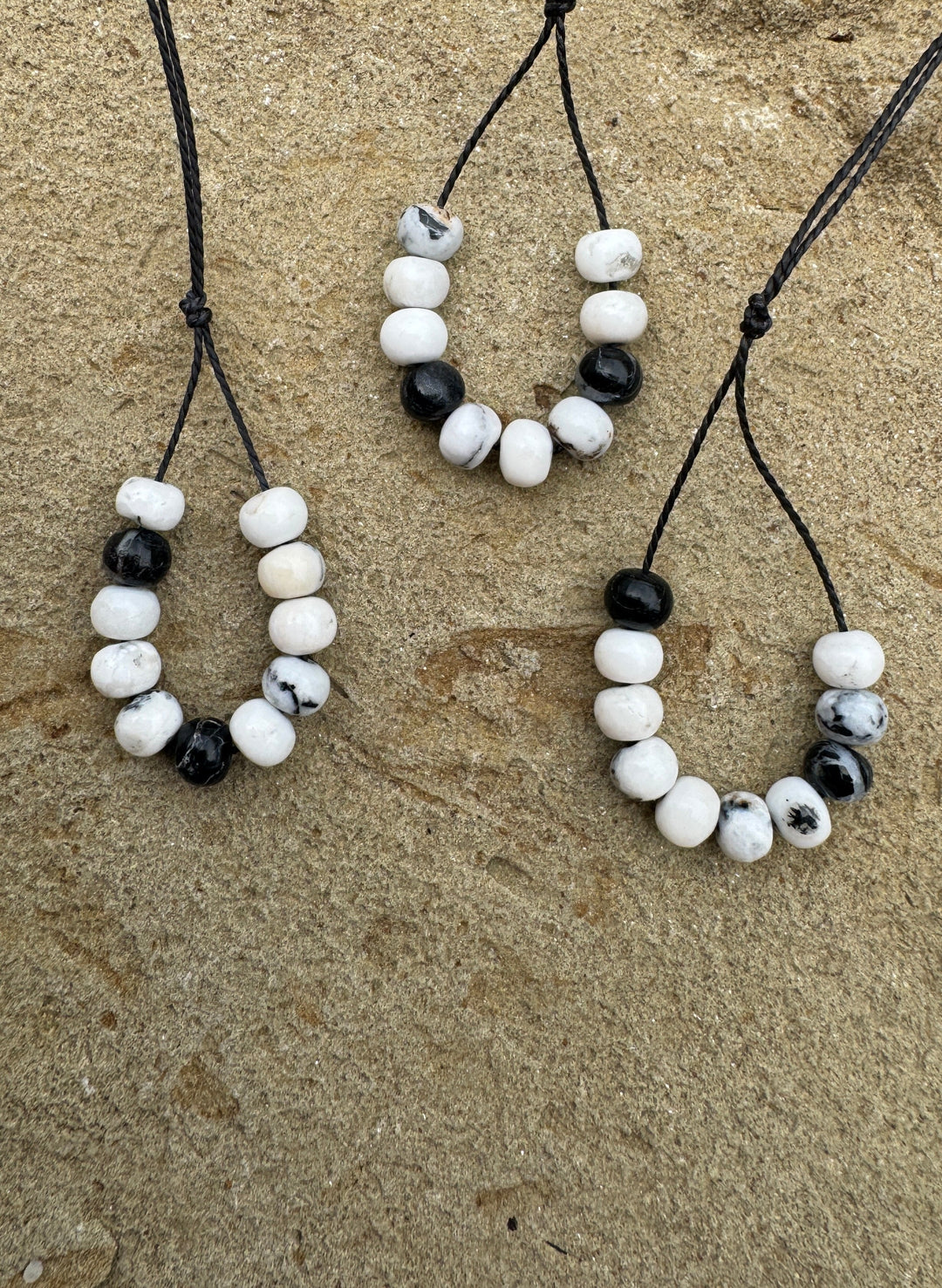 RARE High Quality White Buffalo 5mm Rondelle Beads (Set