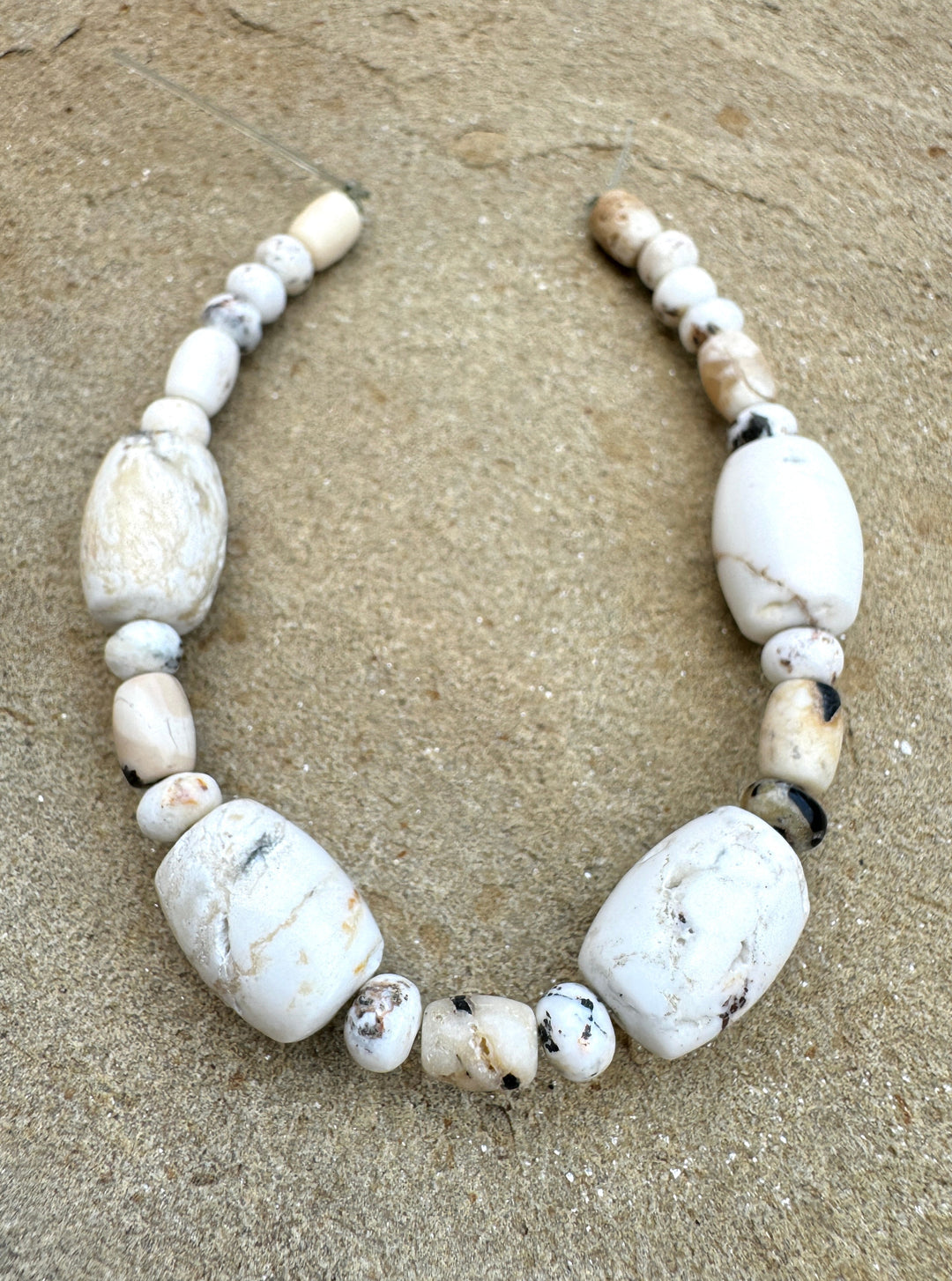 RARE High Quality White Buffalo Mixed Shape Designer