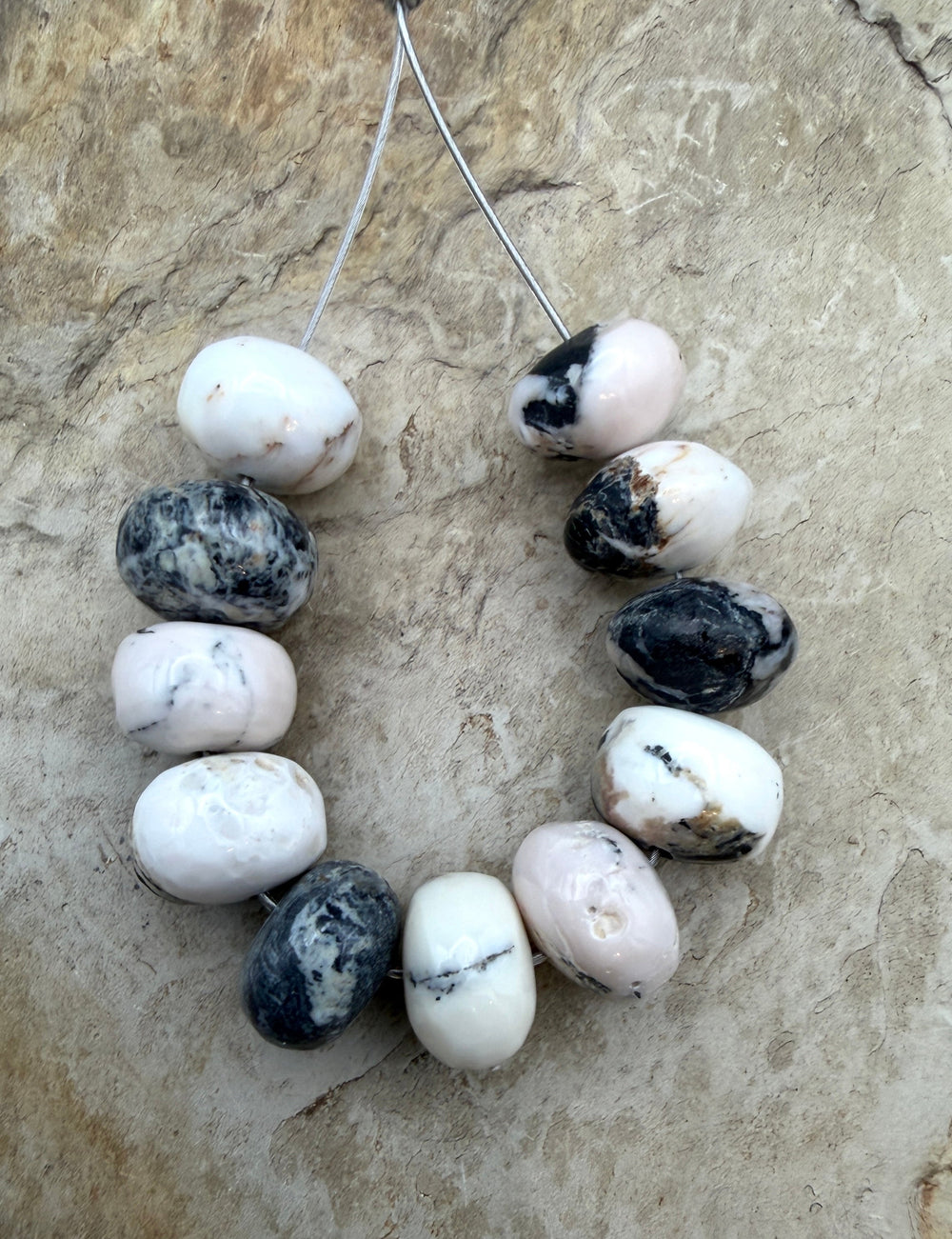 RARE High Quality White Buffalo (Nevada) BIG 11-12mm