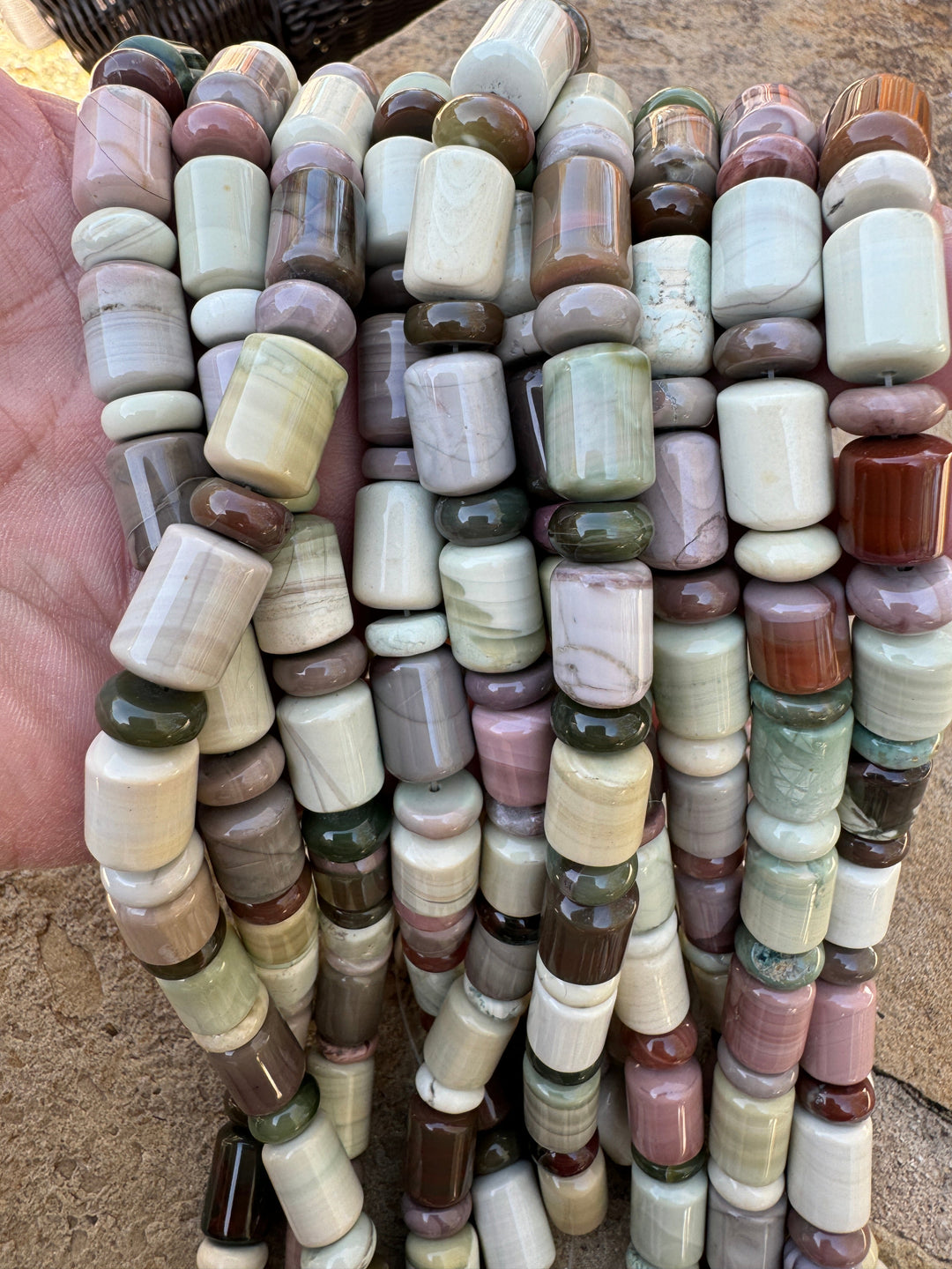 RARE Imperial Jasper (Mexico) Colorful BIG Designer