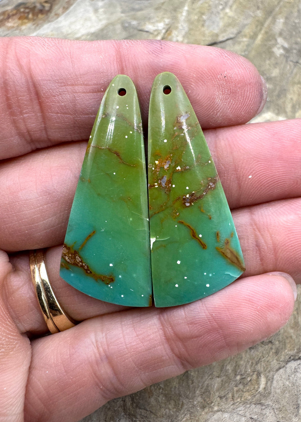 RARE Kingman Old Hardy Pit Turquoise (Nevada) Matching