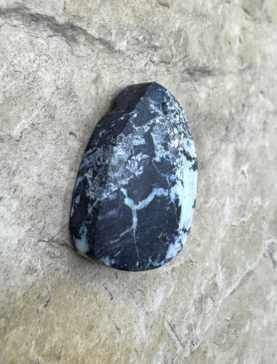 RARE Lavendar Hubei Turquoise (China) Focal Pendant Bead