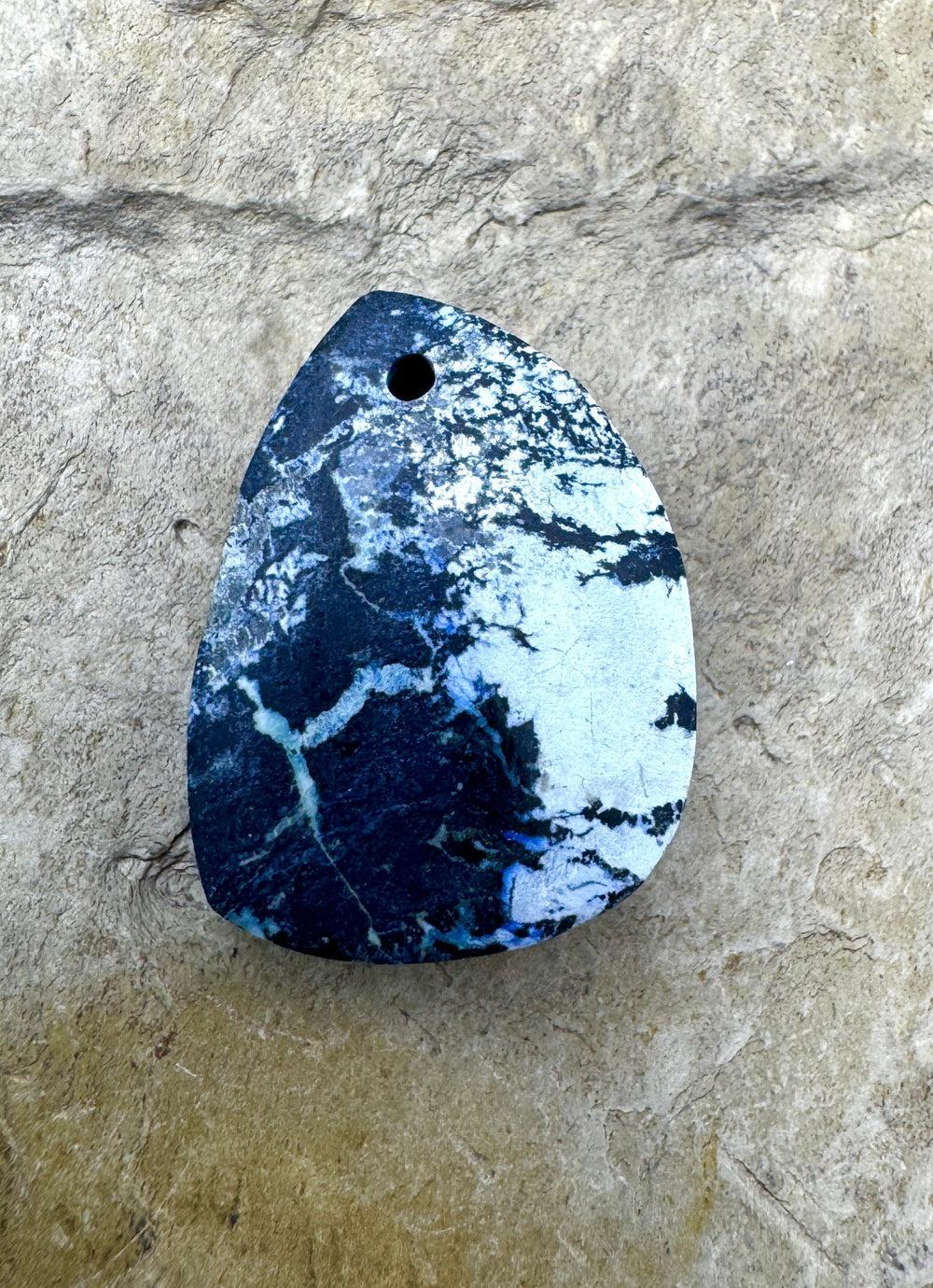 RARE Lavendar Hubei Turquoise (China) Focal Pendant Bead