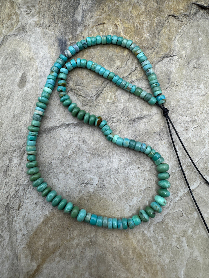 RARE McGuinness Turquoise (Nevada) Designer Strand 4mm
