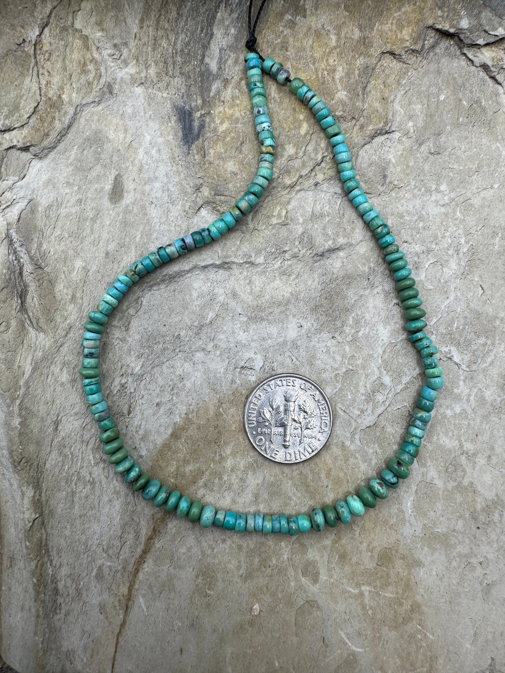 RARE McGuinness Turquoise (Nevada) Designer Strand 4mm