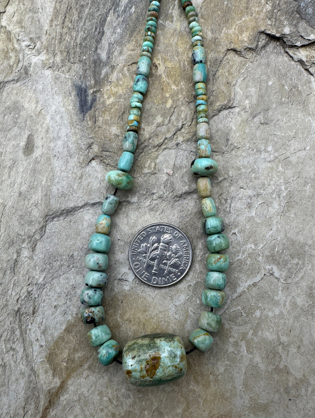 RARE McGuinness Turquoise (Nevada) Mixed Shape Designer