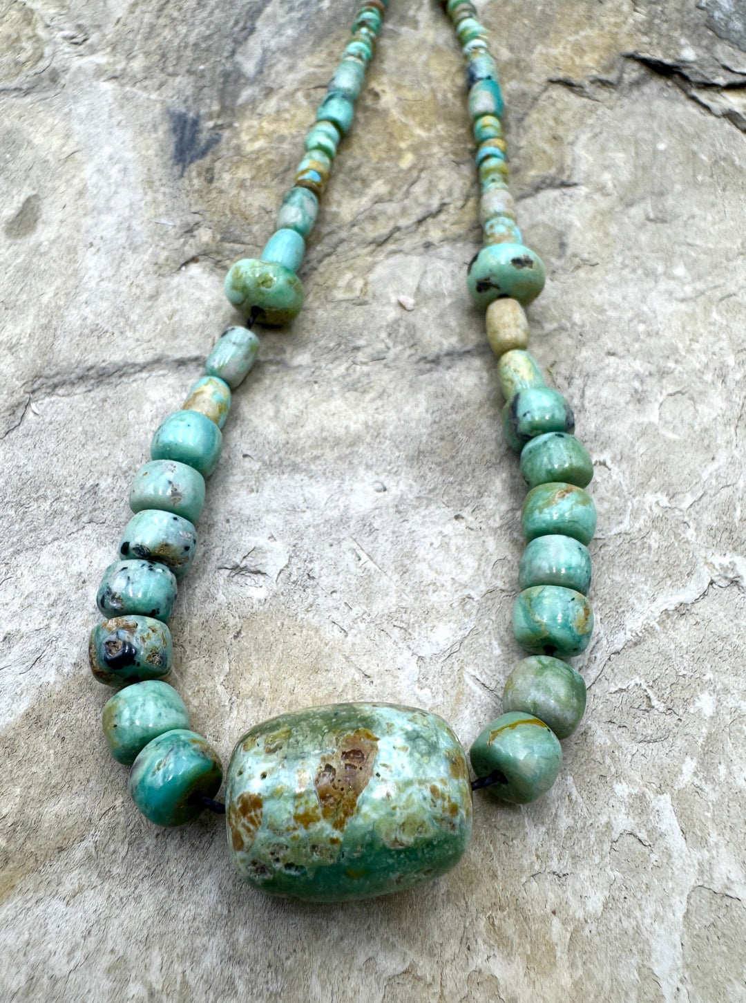 RARE McGuinness Turquoise (Nevada) Mixed Shape Designer