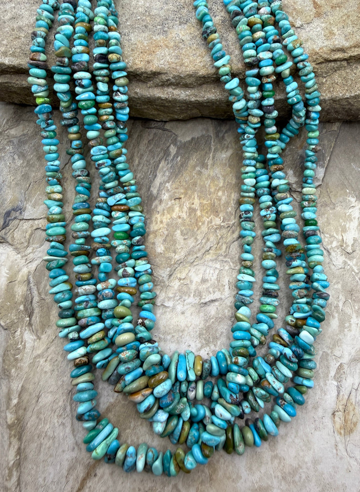 RARE Natural Carico Lake Turquoise (Nevada) 4-6mm Graduate