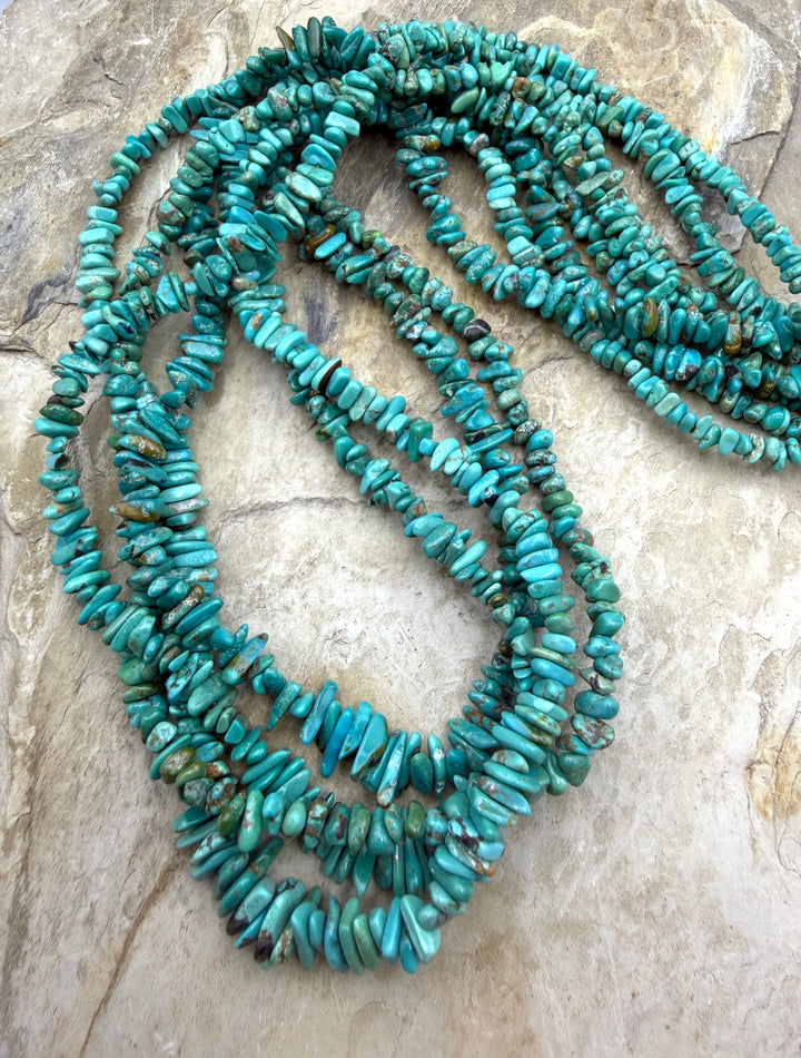 RARE Natural Carico Lake Turquoise (Nevada) 4-6mm Graduated