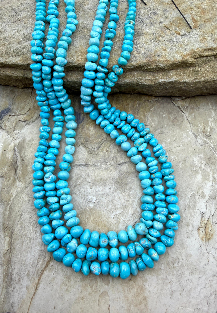 RARE NATURAL Lone Mountain Turquoise (Nevada) Graduated