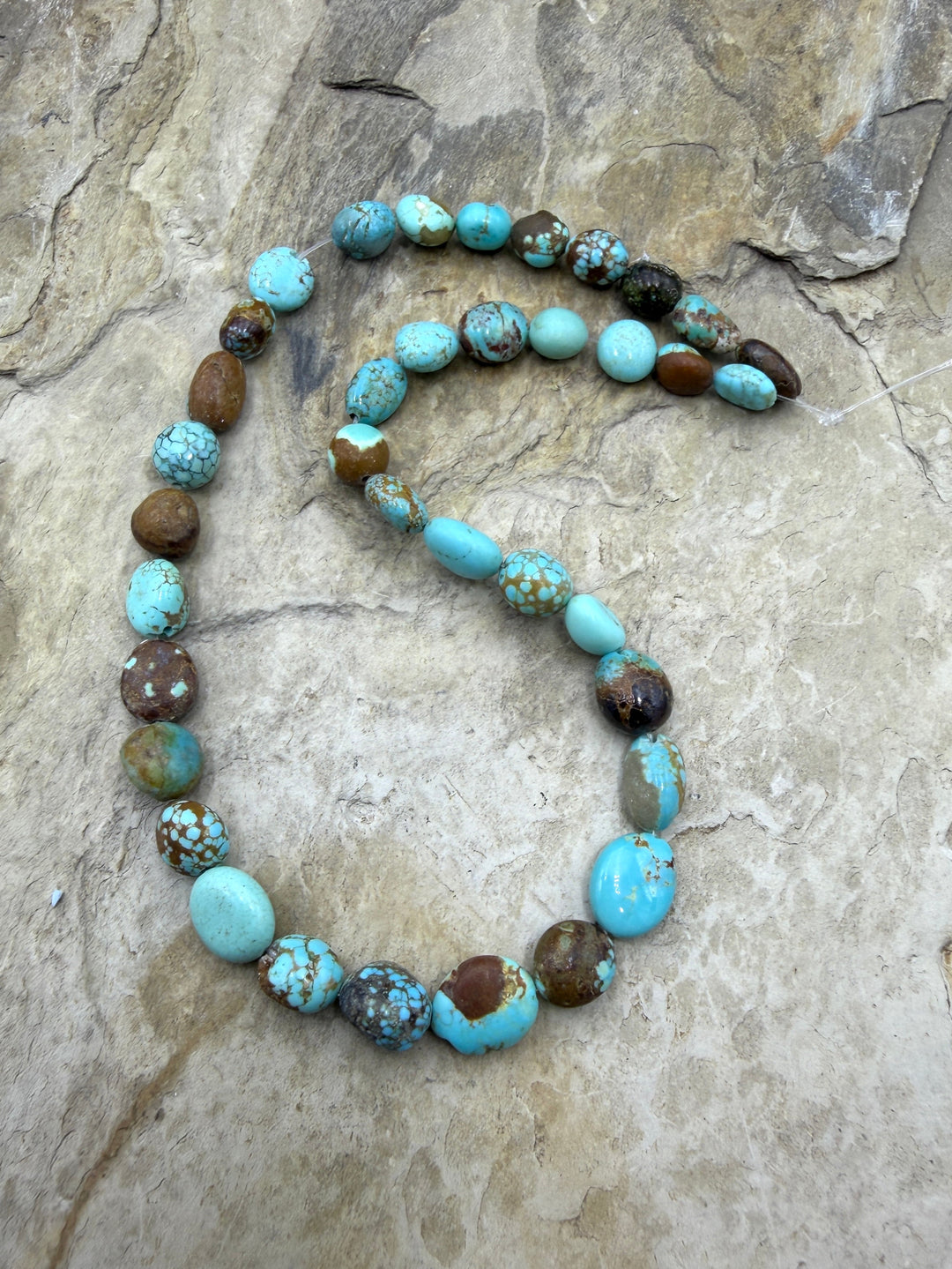 RARE Number 8 Turquoise (Nevada) Graduated (6x7-7x9mm)