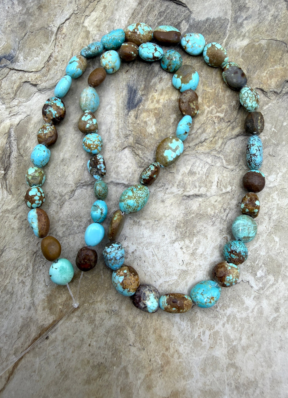 RARE Number 8 Turquoise (Nevada) Graduated (6x7-7x9mm)