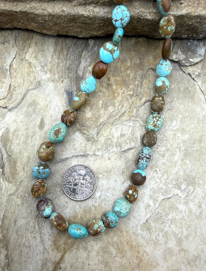 RARE Number 8 Turquoise (Nevada) Graduated (6x7-7x9mm)