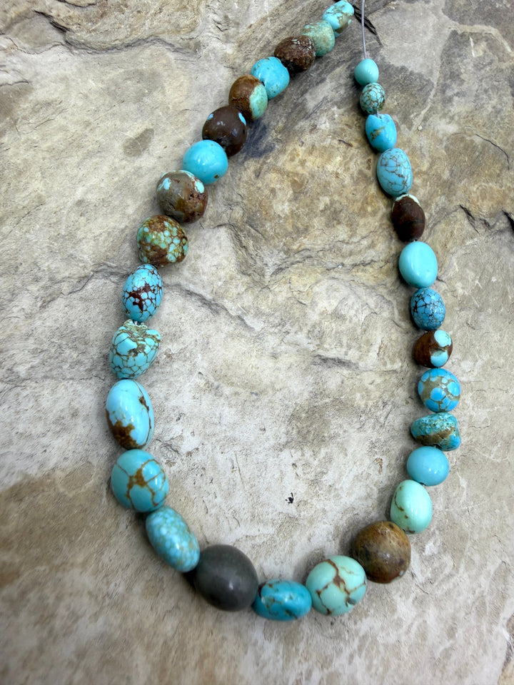 RARE Number 8 Turquoise (Nevada) Graduated (6x7-7x9mm)