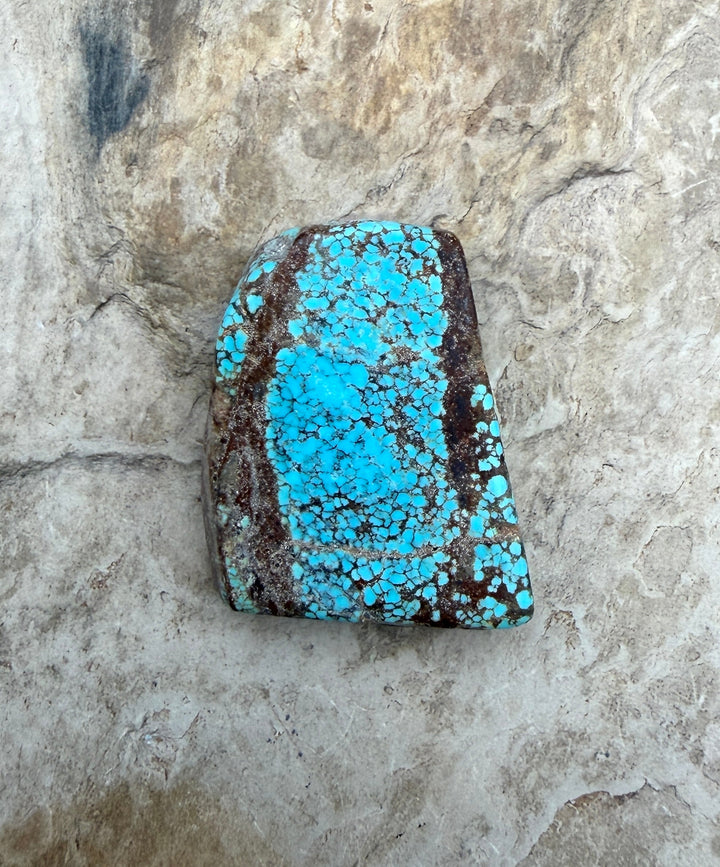RARE Number 8 Turquoise (Nevada) Slab Beads (Large Hole)