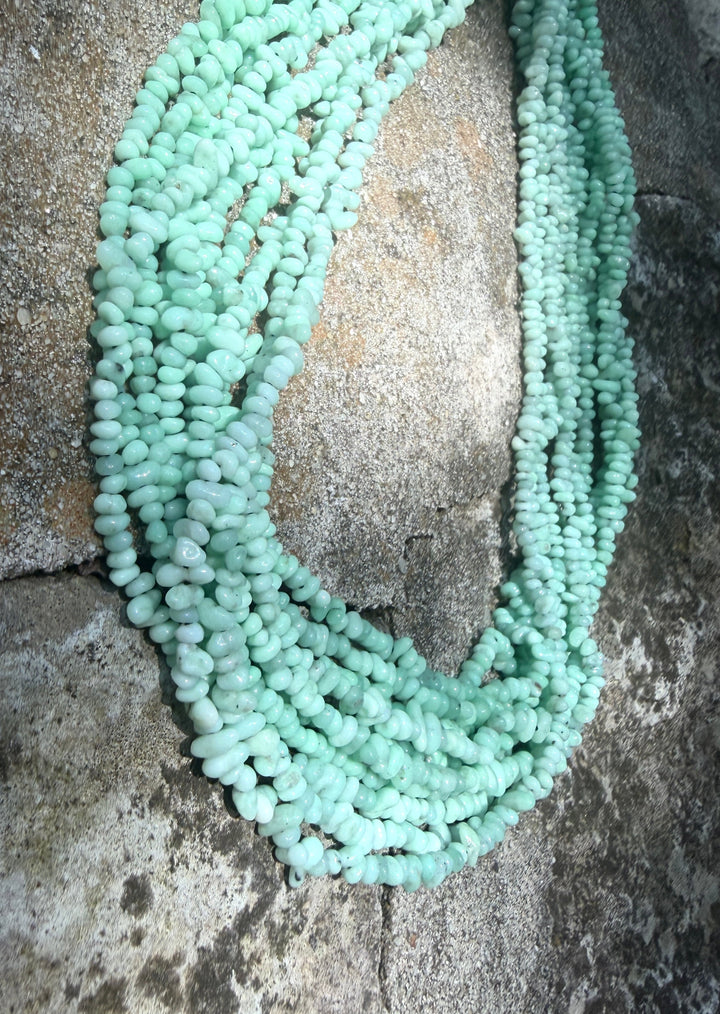 RARE Paloma Variscite (Mexico) Samll Nugget Beads 3-4mm