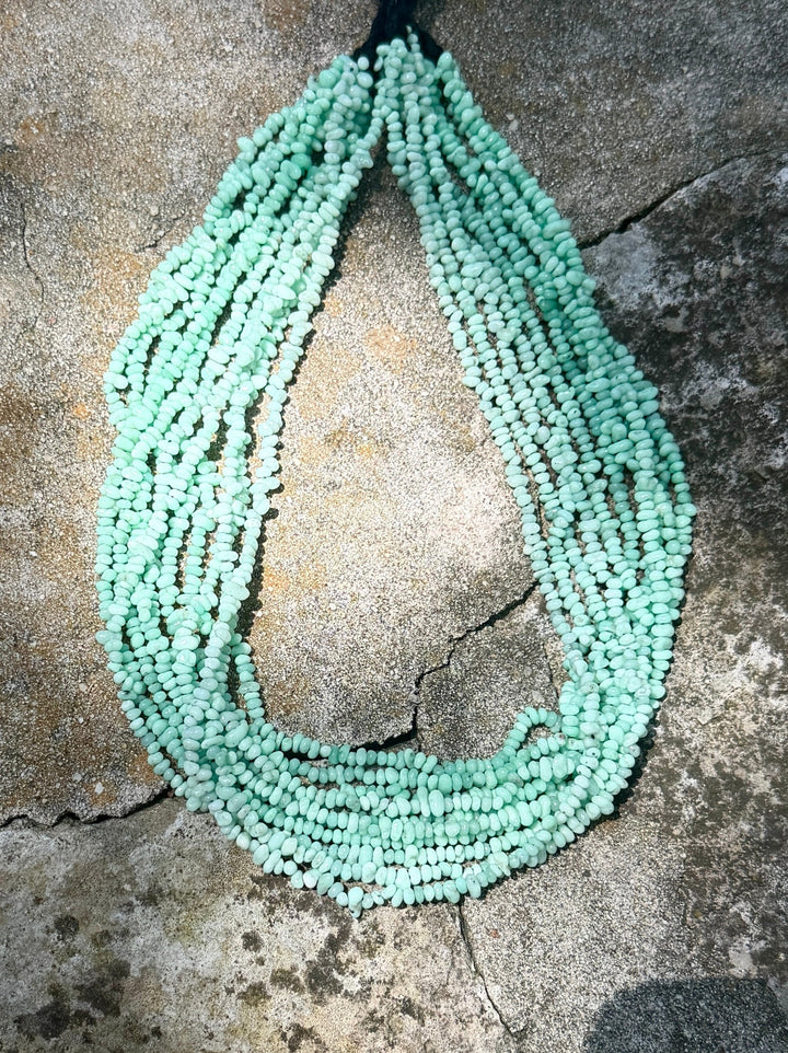 RARE Paloma Variscite (Mexico) Samll Nugget Beads 3-4mm