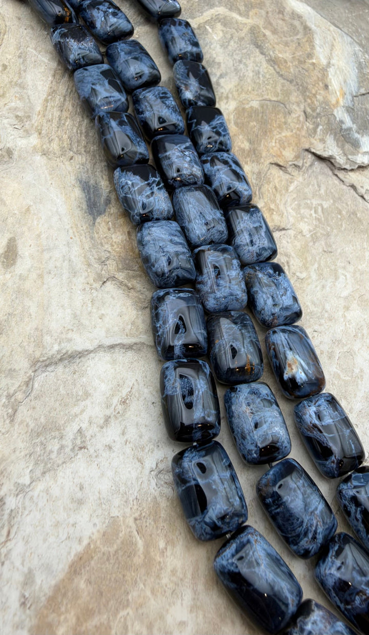 RARE Premium Blue Pietersite (Namibia) 10x14mm Pillow