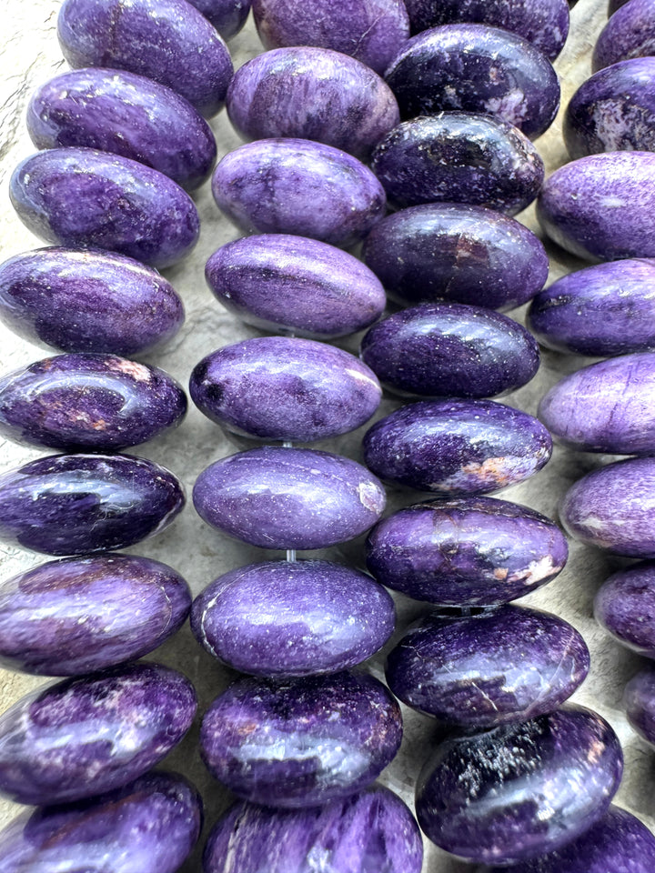 RARE Premium Color Sugilite (South Africa) BIG 15mm