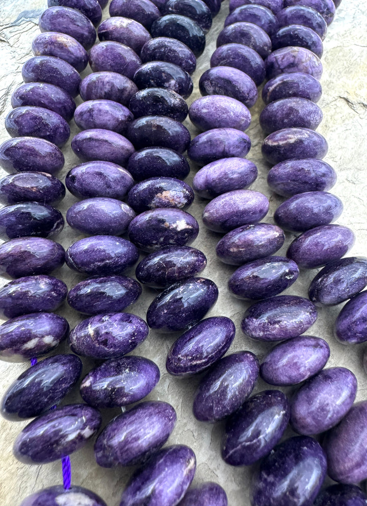 RARE Premium Color Sugilite (South Africa) BIG 15mm
