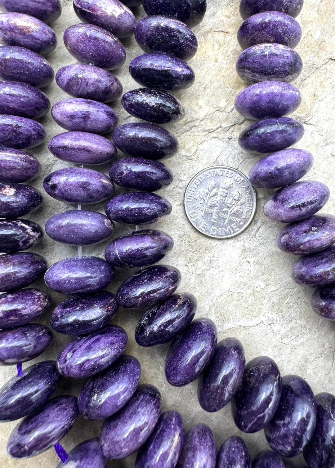 RARE Premium Color Sugilite (South Africa) BIG 15mm