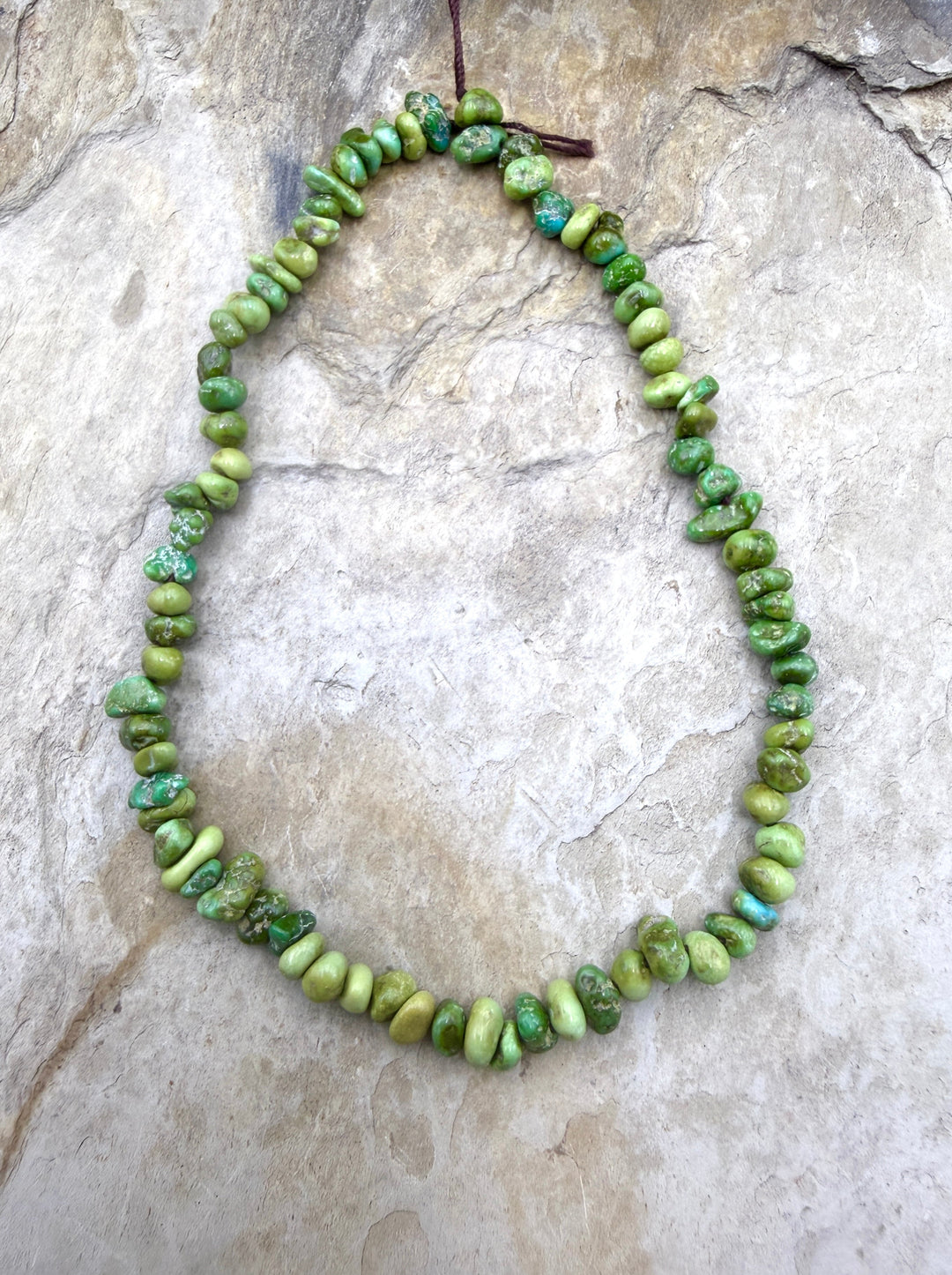 RARE Sonoran Gold Turquoise (Mex) 4-5mm Nugget Beads 9.5